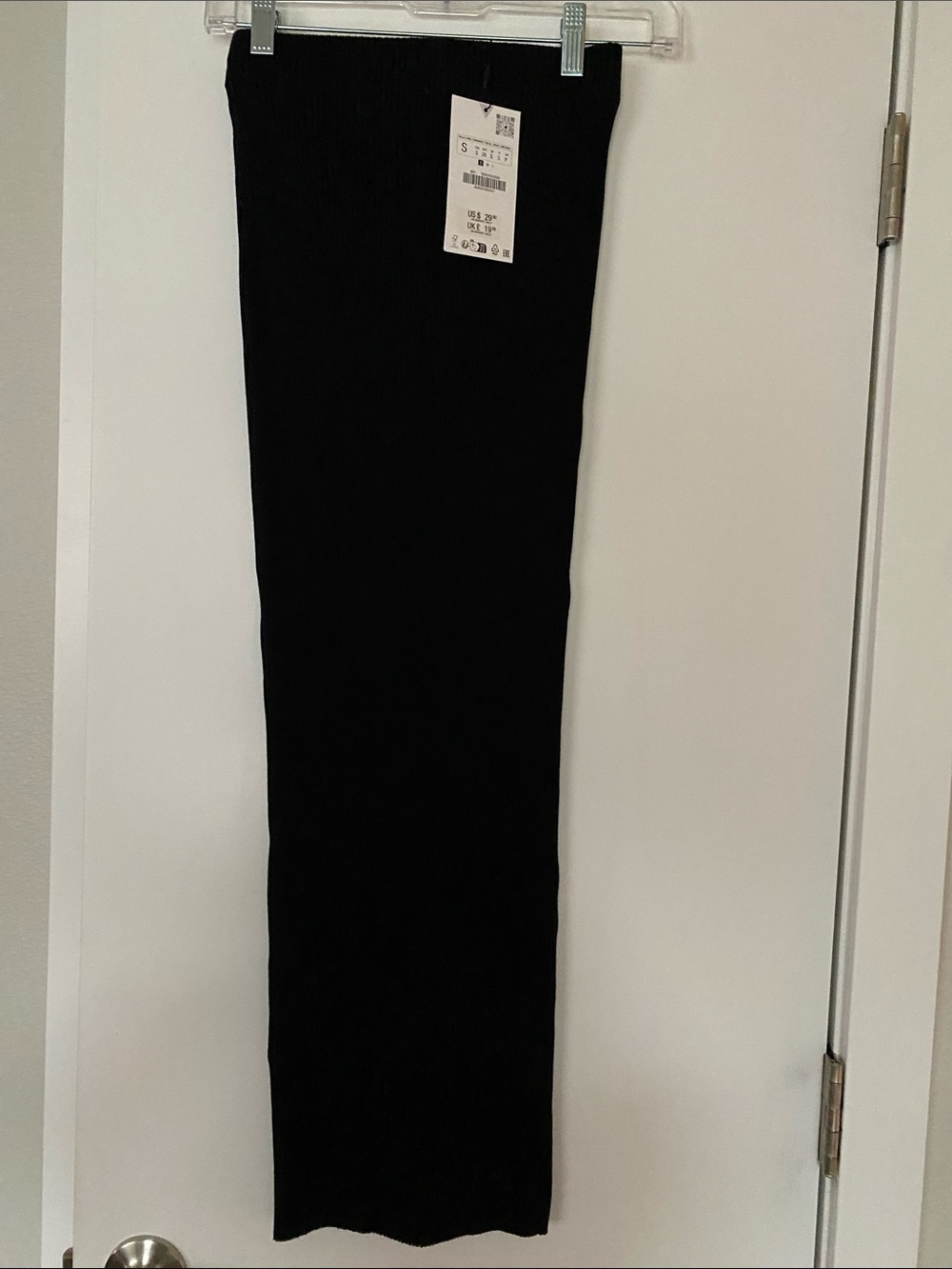 Zara Cotton Elastane Ribbed Stretchy Midi NWT Bloggers Mango Urban Outfitters S